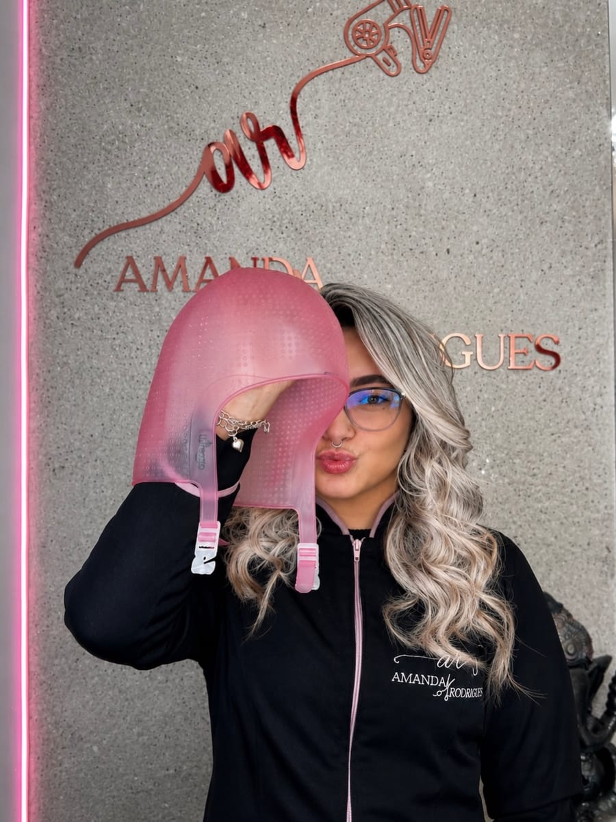 Amanda Rodrigues, fundadora do Imperius Hair